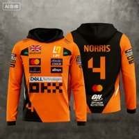 2026 Lando Norris Otoño/Invierno 2025 Nueva colección: la combinación perfecta de sudaderas con capucha de estilo de carreras y ropa para deportes extremos
