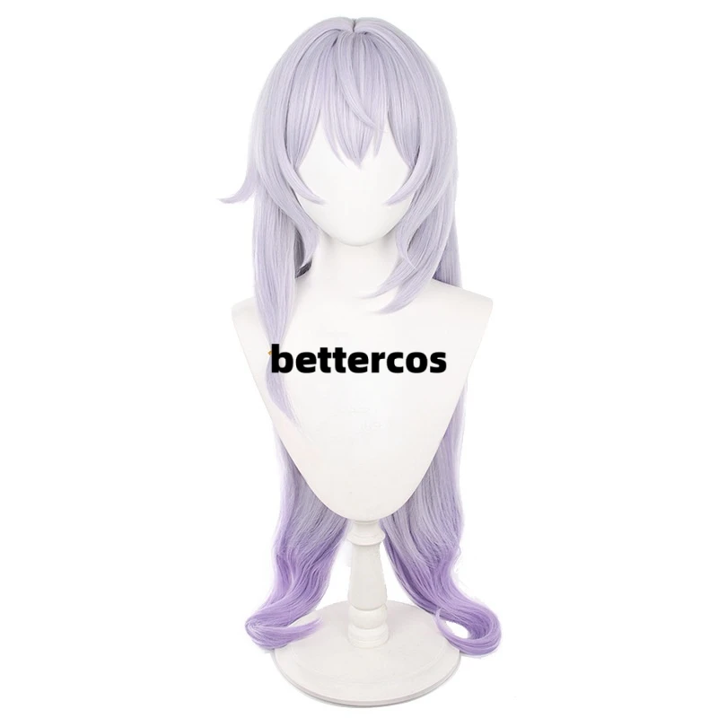 Black Swan Cosplay Wig 95cm Long Light Purple Gradient Wig Cosplay Anime Cosplay Wigs Heat Resistant Synthetic Wigs