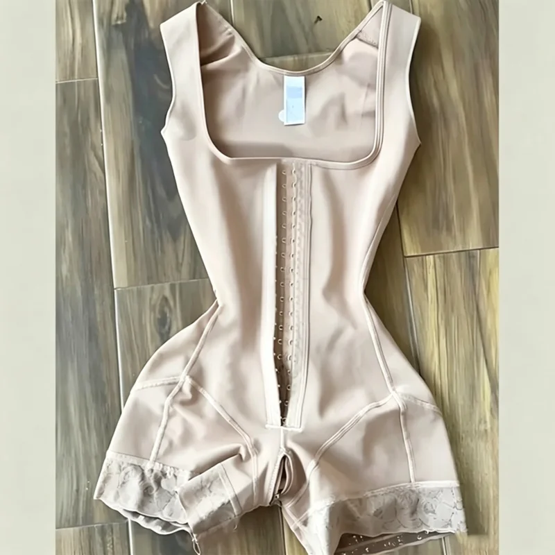 Kolumbianische Fajas Bodysuits mit Bauchkontrolle, Hochkomprimierende Shapewear von Hoher Qualität, Faja für Postoperative Anwendung, Bauchstraffende Miederwäsche