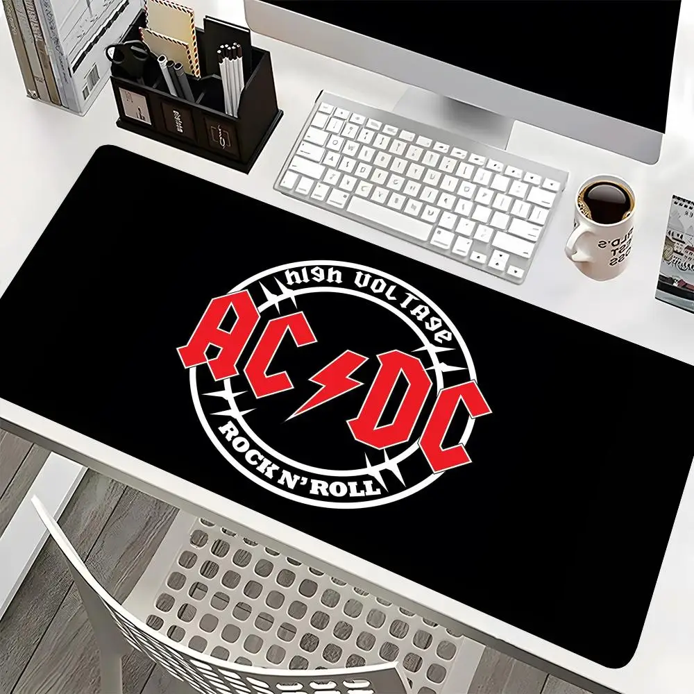 Ac-Dc Fashion Rock Cartoon Mouse Pad Large Accessories 900x400mm Desk Mats Carpet Anti-slip Laptop Soft Mice