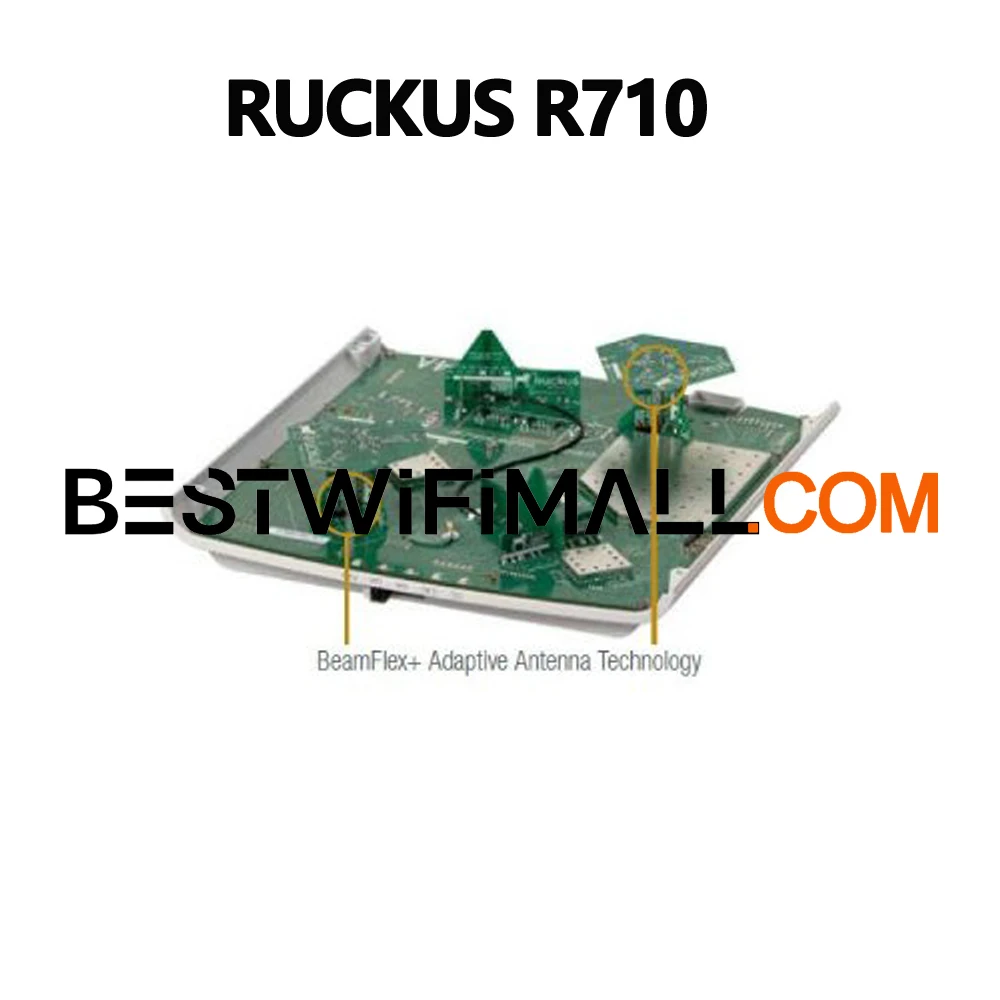 

RUCKUS NETWORKS ZoneFlex R710 901-R710-WW00 901-R710-US00 Dual-Band 802.11ac Wireless Access Point 4x4:4 Streams MU-MIMO