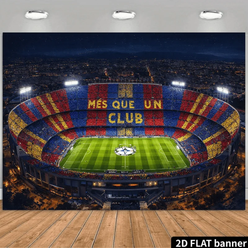 Tapiz C-Camp Nou FC, tapiz decorativo para pared, decoración estética para estadio de fútbol, ​​tapiz deportivo genial para dormitorio, sala de estar, bar