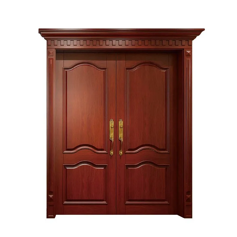 Rubber wood, solid wood, door villa, home improvement
