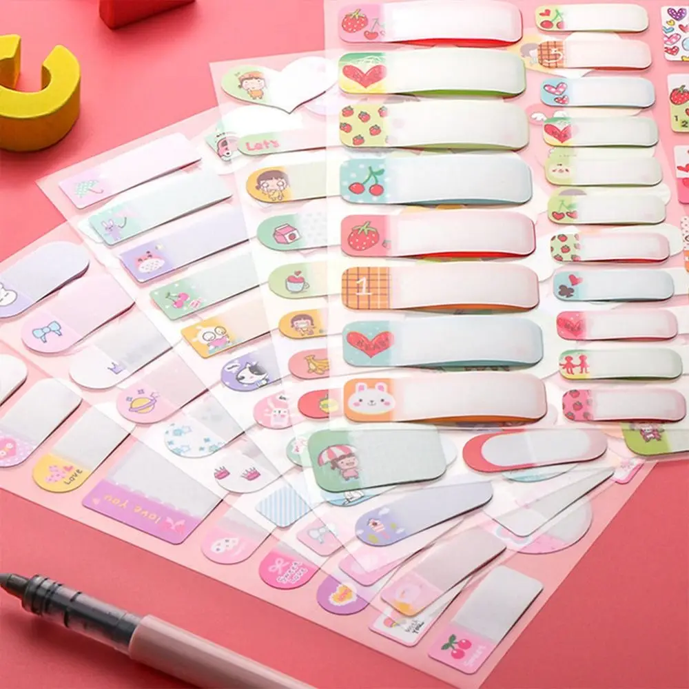 107-140pcs Name Sticker Waterproof Kawaii Stickers Personalized First Name Label for Children School Stationery