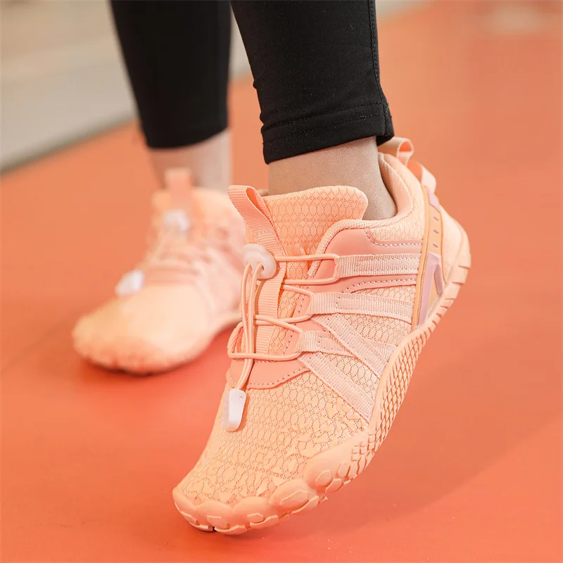 Kids Barefoot Shoes Five Fingers Barefoot Beach Water Shoes Children Tennis sports shoes Swimming Non-slip Breathable Sneakers