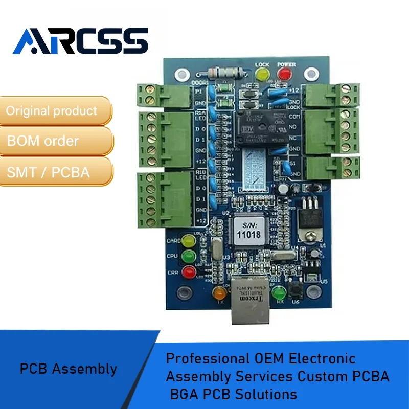 خدمات التجميع الإلكترونية المهنية OEM حلول PCBA BGA PCB المخصصة