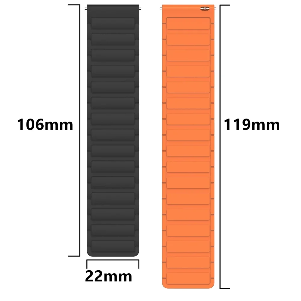 22mm Magnetic Strap For Redmi Watch 5 Watchband Bracelet For Redmi Watch 5 Active/Lite Sports Wrist Belt Correa for Mi Watch S4