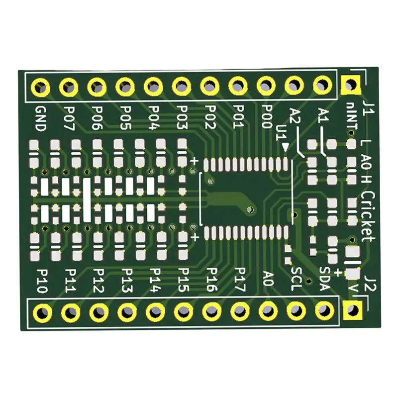 QWE-2X TCA9555 Expansion Module IIC/I2C GPIO Expansion Board Module 16 Digital Input & Output