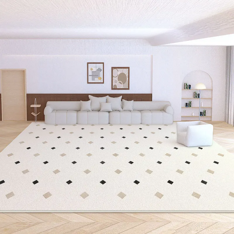 Modern Simple Living Room Carpet Rug for Bedroom Nordic Style Bedside Area Rug Non-slip Kitchen Mat Home Center Rugs