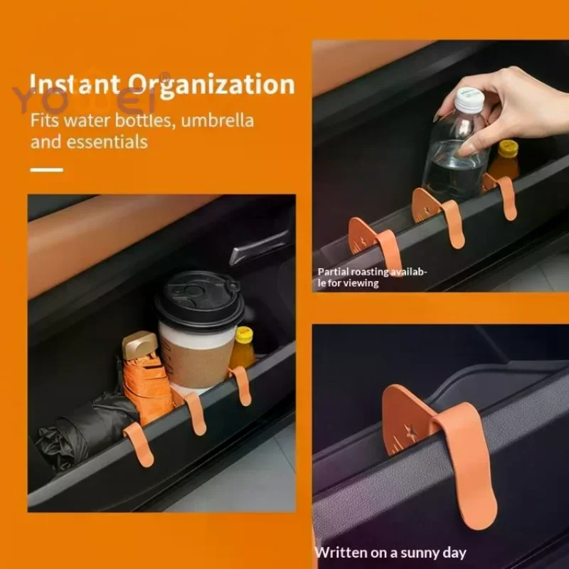 

1/2Pcs Universal Car Door Side Storage Partition Car Door Groove Partition Panel Car Storage Organizer Management Car Parts