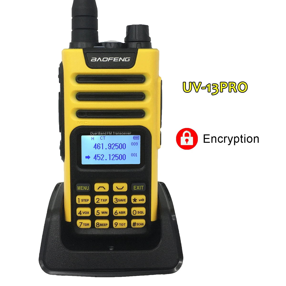 Baofeng اسلكية تخاطب UV-13 برو هام اتجاهين محطات الراديو 5 واط طويلة المدى VHF UHF ثنائي النطاق الهواة المحمولة راديو HT للصيد