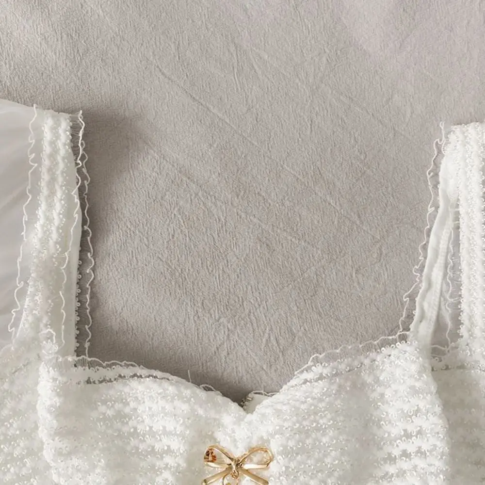 Рисунок 4 - Плиссированный укороченный топ с пышными рукавами