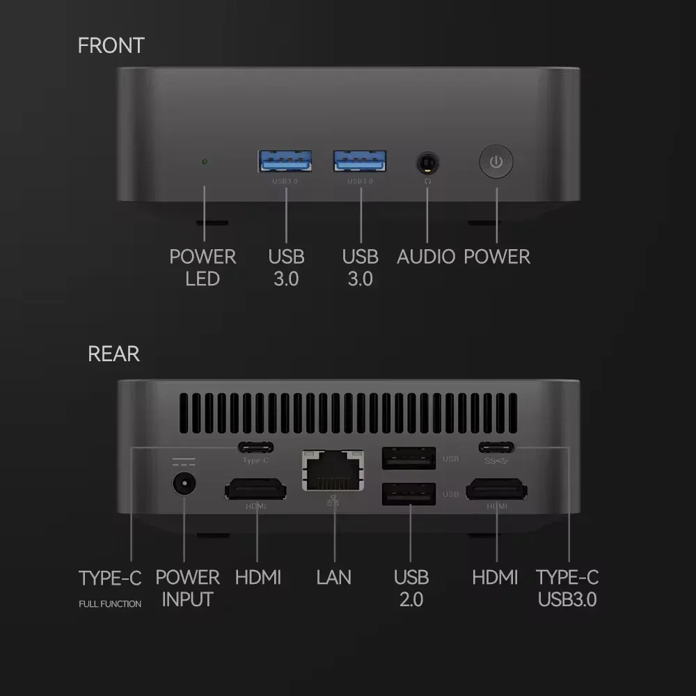 Mini PC Intel Core i9 8950HK Celeron Windows 11 Desktop PC 16GB LPDDR4 1TB 2TB M.2 SSD WIFI 6 1000Mbps Gamer Computer