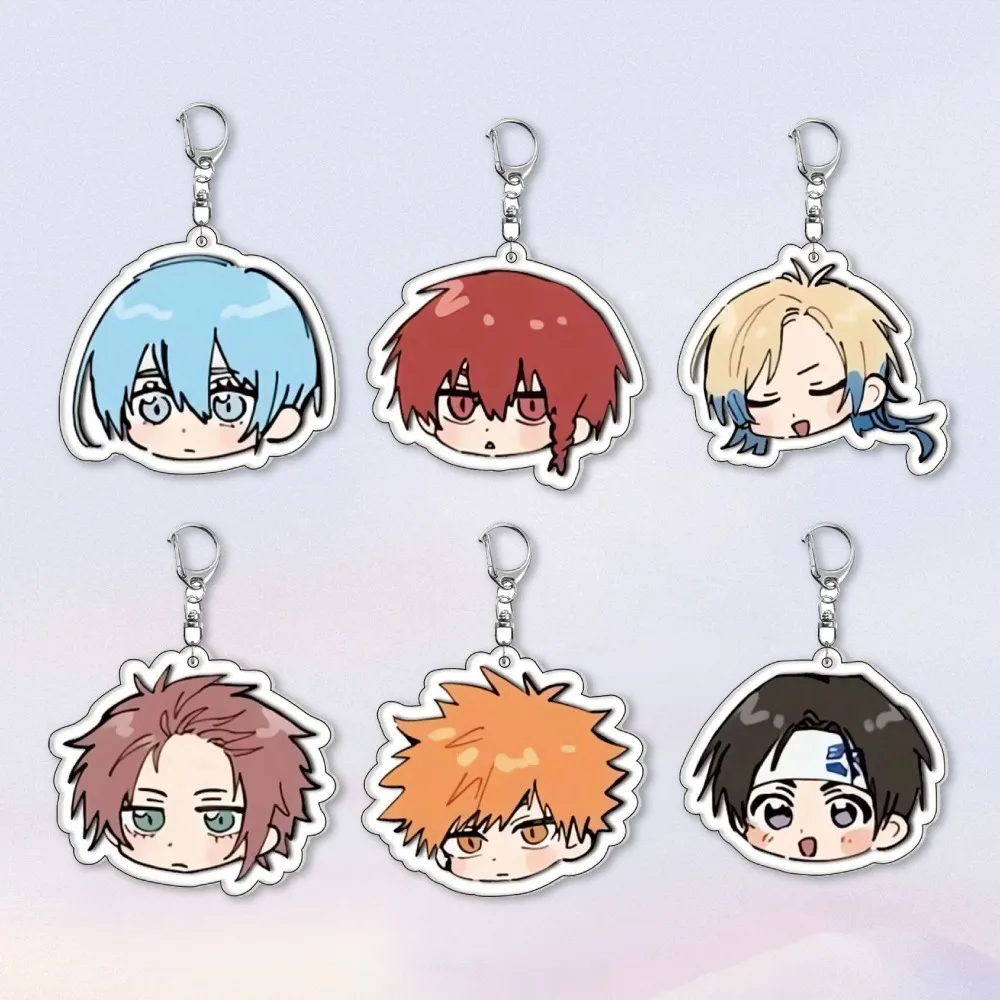 

Diy BLUE LOCK Meguru Bachira Rensuke Kunigami Cartoons Avatar Acrylic Keychain Anime Peripherals Backpack Pendant Jewelry Gifts