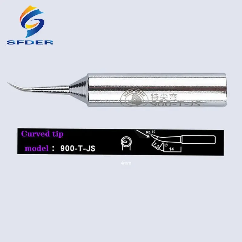 900M-T-JS / 900M-T-FI 900M K Welding Tools Lead-Free Sharp Solder Iron Head Tips Welding Repair Tools 0.15MM