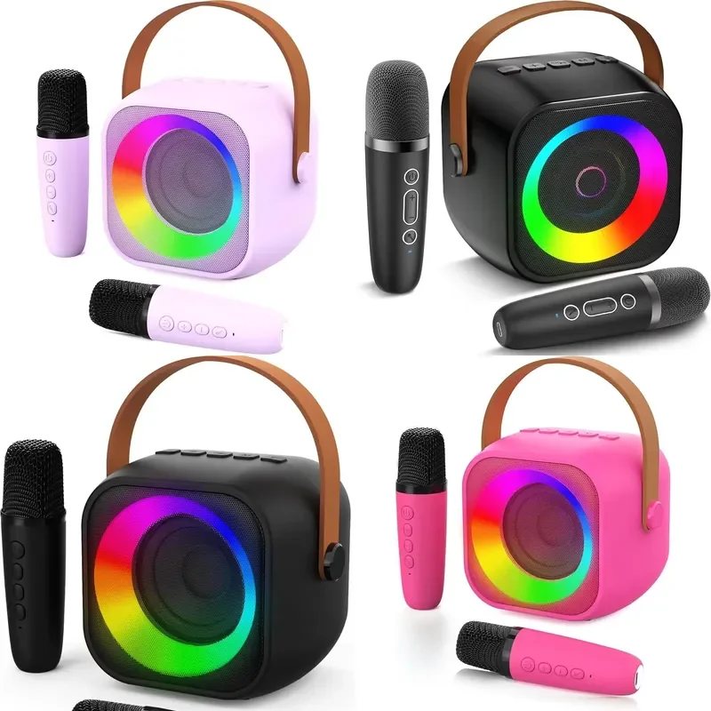 Portable Handheld Bluetooth Smart Party Speaker Wireless Mini Microphone Karaoke Machine Childrens Electronic Gift