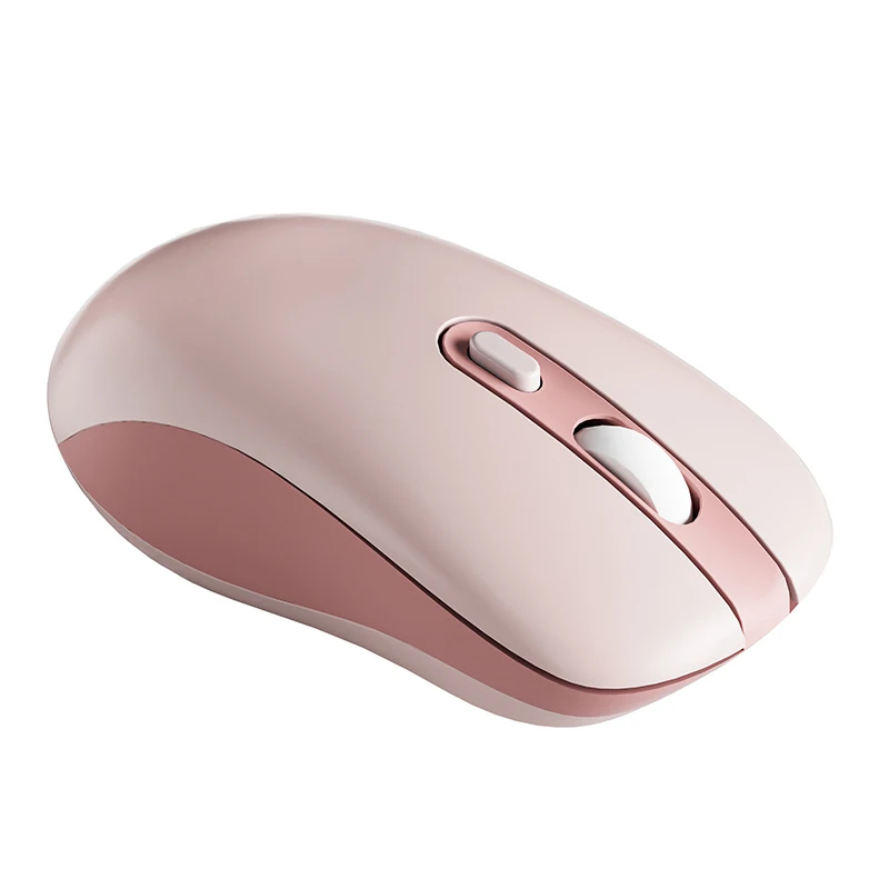 Wireless Mouse Rechargeable Bluetooth & 2.4G Tri-Mode Cordless Mouse 3 Adjustable DPI Optical Ergonomic Mice for Laptop PC iPad