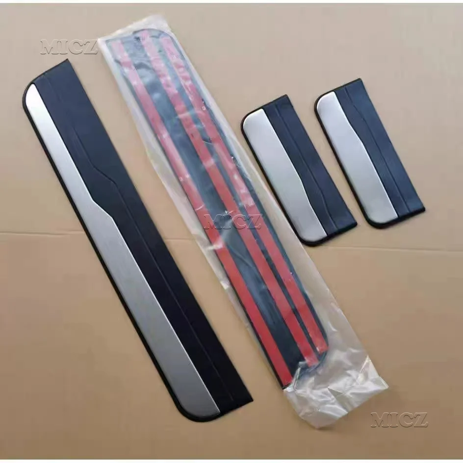 For Honda JAZZ FIT 2014-2019 Car Styling Door Sill Plate Auto Pedals Protector Cover 4PCS