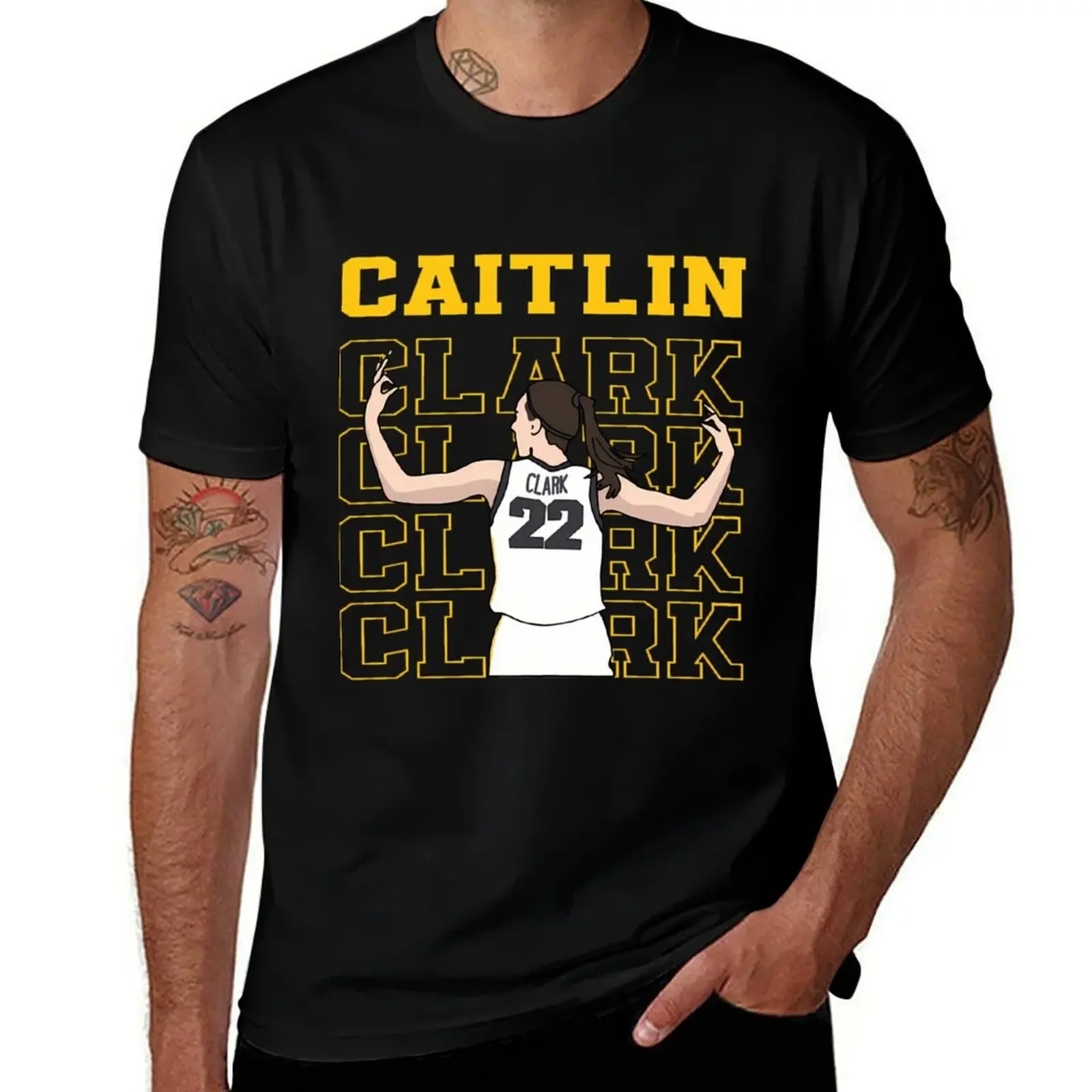 

Caitlin Clark T-Shirt boys animal print vintage t shirts mens clothes