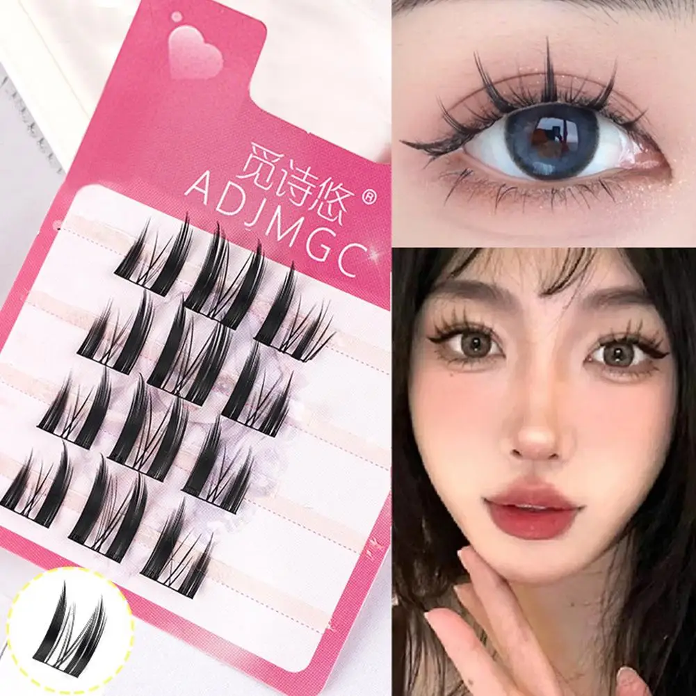 رموش تمديد طبيعية عين القطة عباد الشمس رموش فردية مجموعة خفيفة الوزن مانغا الرموش الصناعية ماكياج #4