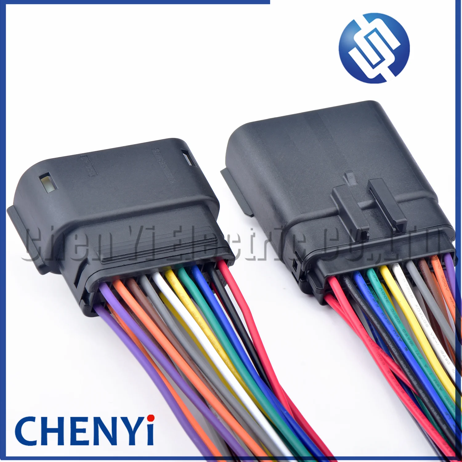 20 Pin Headlight Socket Lamp Light Connector Wire Harness plug 33482-2132 33472-2001 For Chevrolet Ford EDGE Fiesta Cadillac