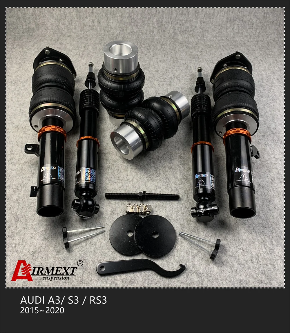 

For AUDI A3 /S3 FWD (2015-2018) /AIRMEXT/Air suspension kit/coilover+air spring assembly/Auto parts/ air spring/pneumatic