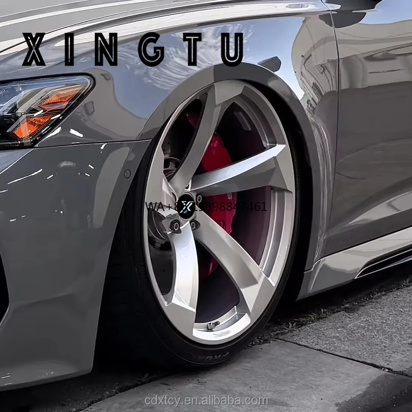 

19-24 Inch High-Performance Audi Car Wheels Customizable 1 Piece Forged Deep Lip Concave 35mm Alloy New Condition