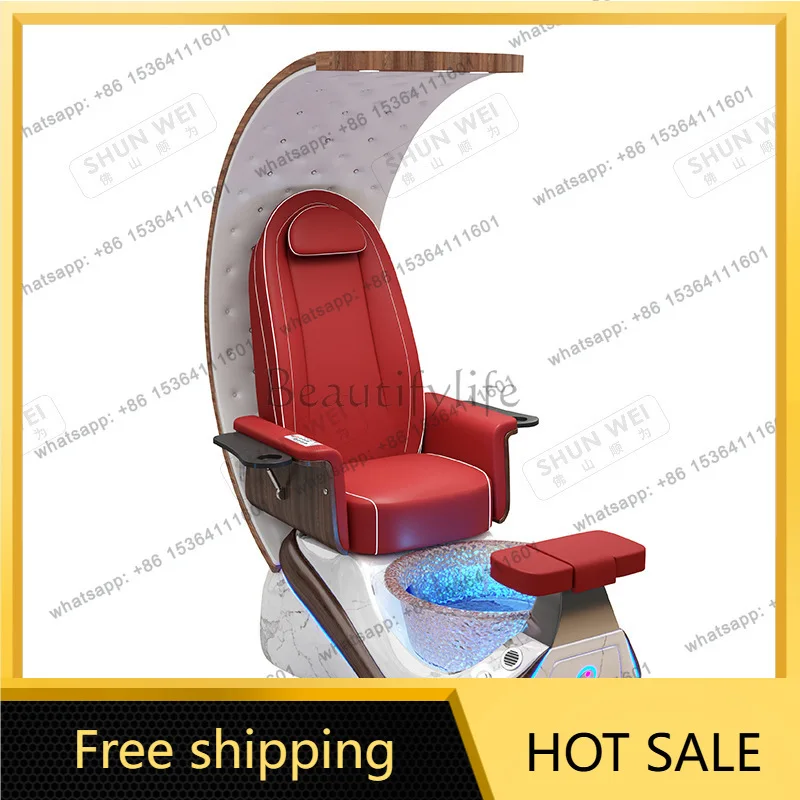 Factory Direct Sales Moon Manicure Sofa Chair Reclining Modern Simple Single Massage Pedicure