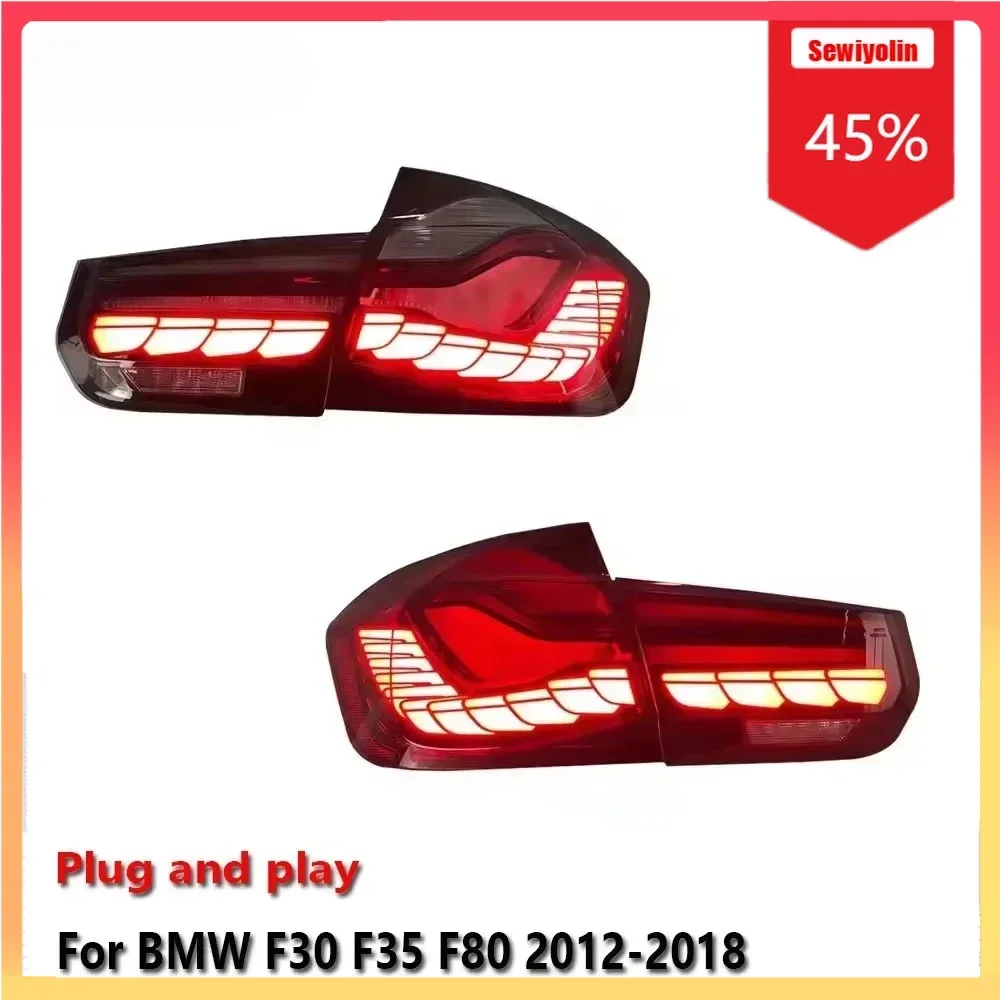 

Car Auto Accessories Tail Light Led For BMW F30 F35 F80 2012-2018 Sedan DRL Fog Rear Trailer Lamps Turning Signal Voiture P