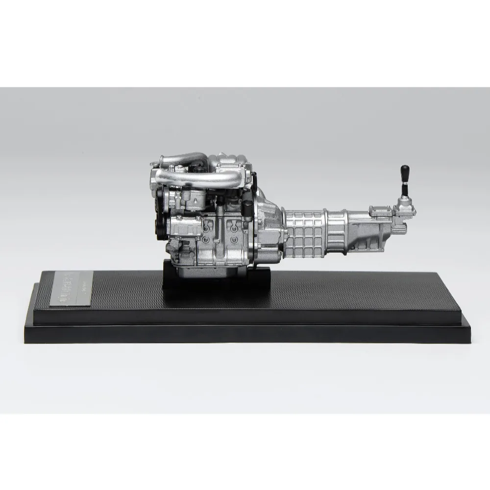 Motor Helix 1:18 Diecast Model Car Produto Acabado Motor R34 R35 13B-REW