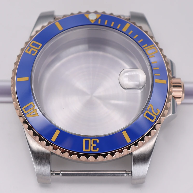 NH35 حركة 40 مللي متر ملحقات الساعة المعدلة مناسبة لـ 28.5 Eta 2824 shell 316 الفولاذ المقاوم للصدأ