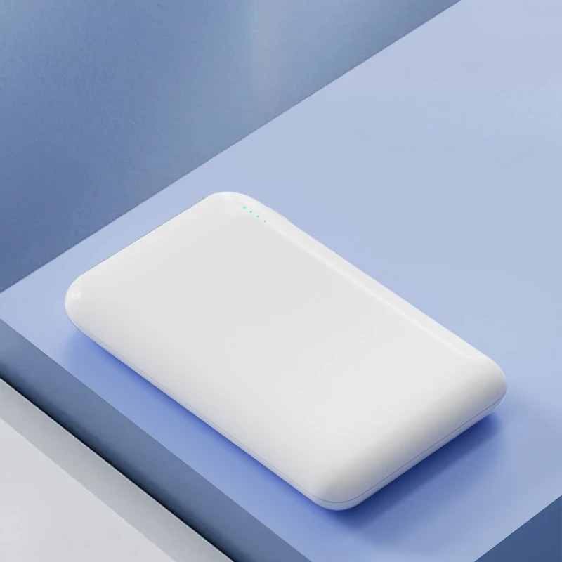 5Ah Mini Power Bank 5V2A Dual USB Type‑C Portable External Battery Charger Ultra Thin Powerbank for IPhone Android Custom Logo