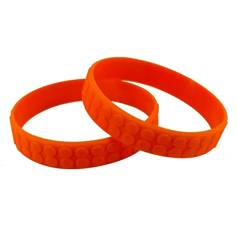 10/20/30 قطعة أساور بنة هدايا الحفلات ، أساور سيليكون من الطوب ، لضيوف الهدايا ، جوائز الكرنفال ، مستلزمات أعياد الميلاد