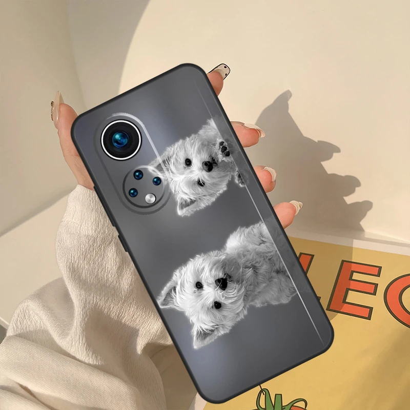 Westie Dog Case For Huawei Honor 50 Lite P20 P30 P40 P50 Pro Nova 5T P Smart Z 2019 2021 Back Cover