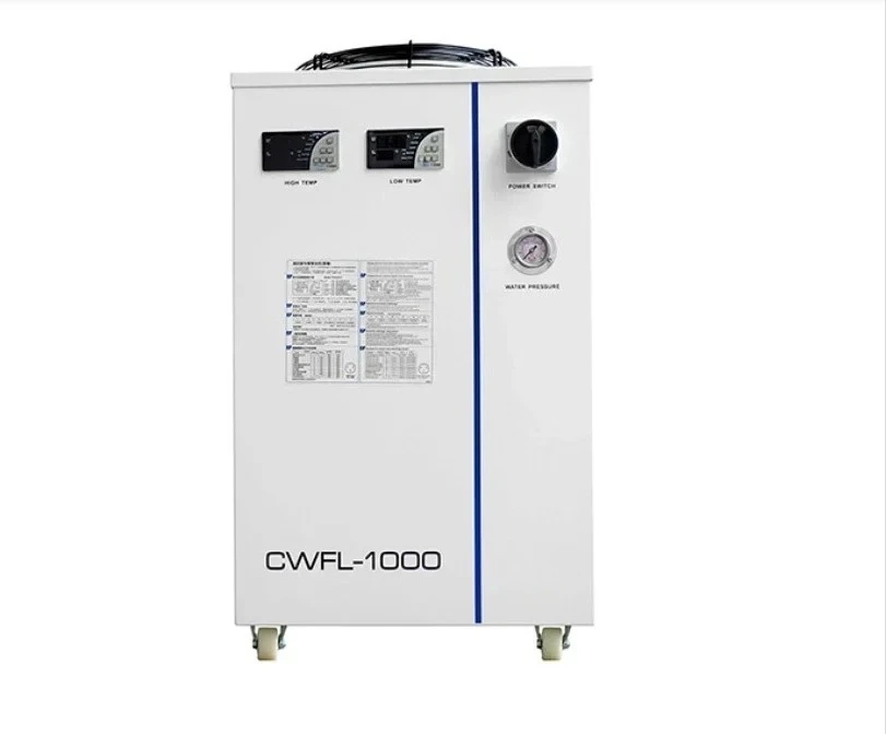 Industrial Fiber Laser Chiller, Water Cooling Machine for Fiber Laser Cutting Equipment Laser Source Cooling