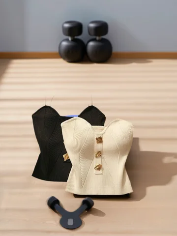 1 Piece Summer New Upscale Small Perfume Style Knitted Chest Halter Undershirt Undershirt inside the WOMEN'S External Wear Sleev