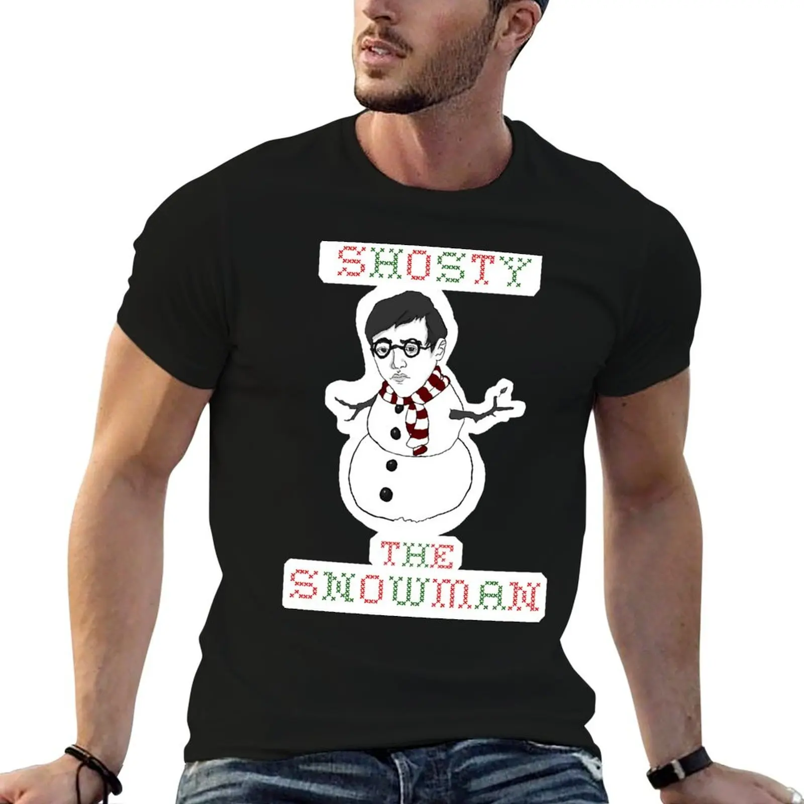 

Shosty the Snowman T-Shirt t shirts for man cotton funny cotton t shirts high quality funny t shirts man T-Shirt
