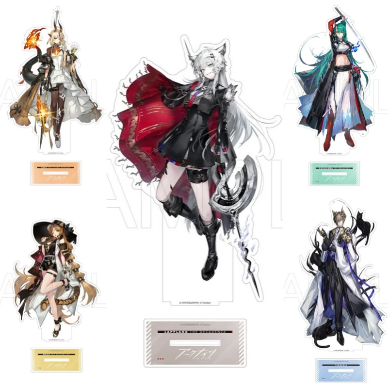 Reed the Flame Shadow/Swire/Lappland/Lin/Xi Acrylic Figure Stand Plate Cosplay Prop Decor Game Arknights Cartoons Gifts