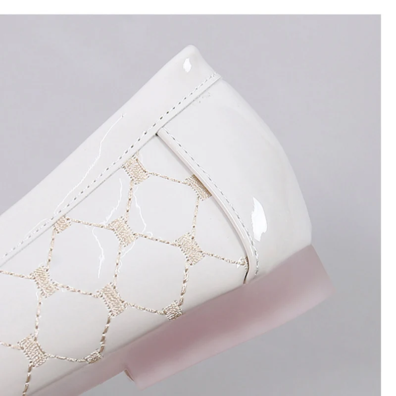 Fashion Spring Woman Square Toe Shallow Tassels Fetish Shoes Metal Decoration Cute Girl Loafers Elegant Casual Female Flats
