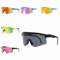 UV Protection Cycling Sunglass HD Lens Windproof UV Resistant Cycling Glass Adjustable Lightweight Outdoor Sport Goggle