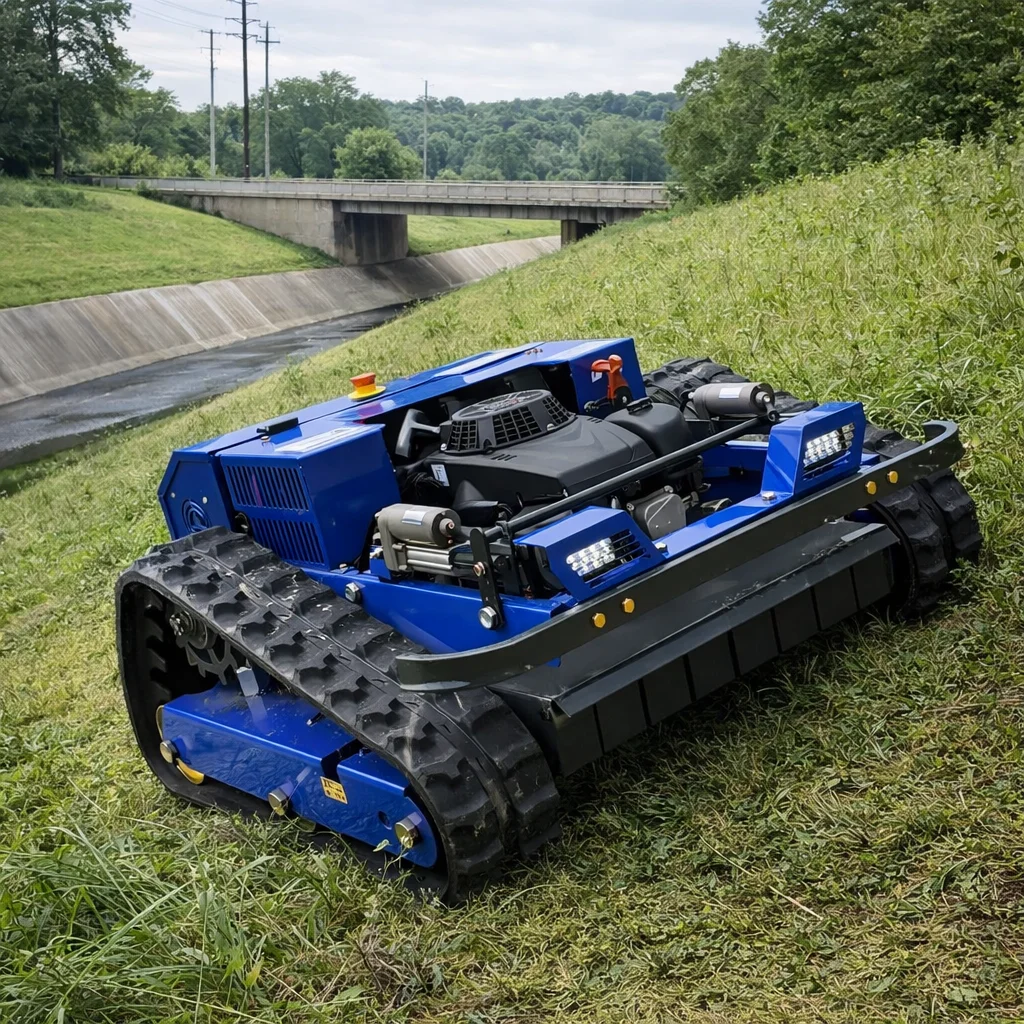 

Customized All Terrain Lawn Mower - New China Factory Price Self-Propelled Remote Control for Slope Garden Industry Use