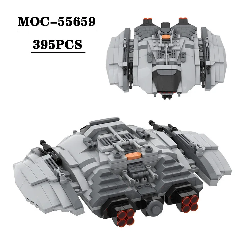 New MOC-55659 Building Block Small Particle Theron Centurion Attacker Assembly Model 364PCS Boys' Birthday Christmas Toy Gift