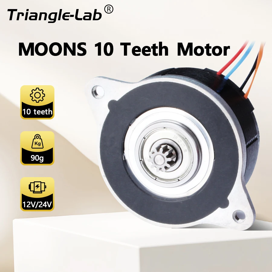 Trianglelab moons LDO NEMA14 Motor 8T LDO-36STH20-1004AHG 10T High Temperature For TBG TBGS TBG-AIR Sherpa Voron 3D Printer