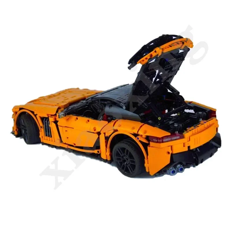 Novo MOC- 116873   Carro esportivo clássico edição estática 3254 brinquedos montagem blocos de construção difícil crianças diy brinquedos presente aniversário