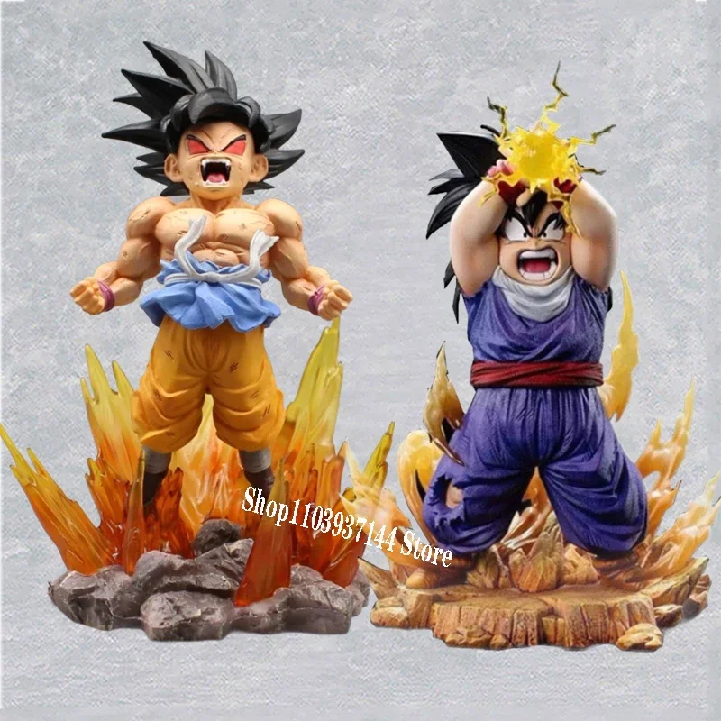 

18cm Anime Dragon Ball Figures Masenko Son Gohan Statue Angry Goku Figure Super Saiyan 4 Model DBZ PVC Collection Figurine Toys