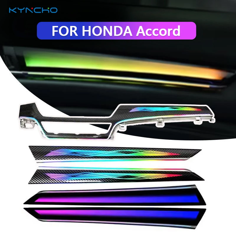 For Honda Accord 10th Generation 2018 2022 Symphony Iridescent LED Car Ambient Light LED Automotive Ambient Lighting
