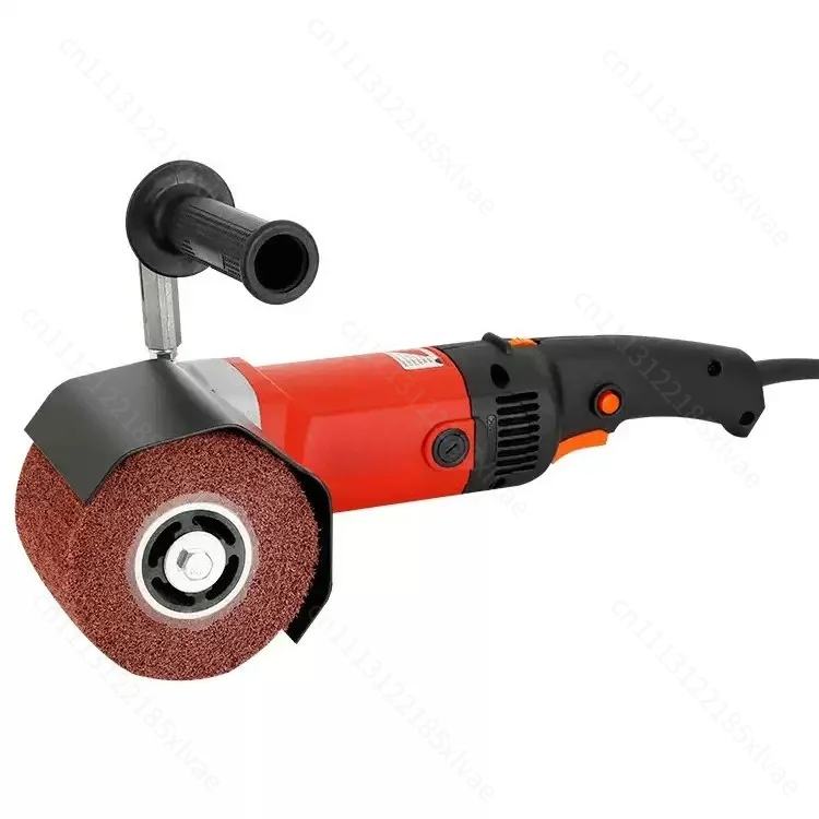 Portable Stainless Steel Wire Drawing Machine Industrial Grade Polisher Electric Speed Control Mirror Finish