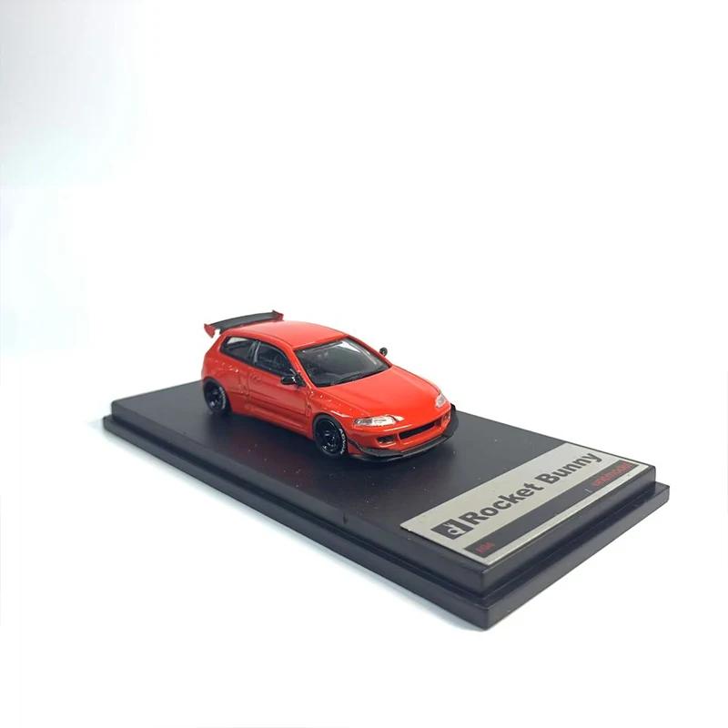 

One Model 1:64 Civic EG6 Alloy Car Diecasts & Toy Vehicles Car Model Miniature Scale Model Car For Children