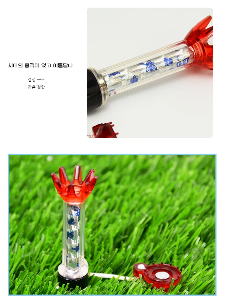 Caiton Bunte Golf-Tees aus Kunststoff – 4er-Pack, 80 mm/3,15 Zoll, langlebig und passend für alle Kurse – exquisites Geschenkbox-Golf-Tee-Set – Detail 5