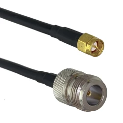 RG58 Cable N Female Jack to SMA Male Plug Straight RF Coaxial Jumper Pigtail Connector Wire Terminals 6inch~20M